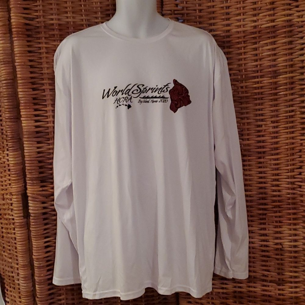 HCRA World Sprints Big Island Hawaii 2020 Paddling Outrigger Rash Gaurd 2XL